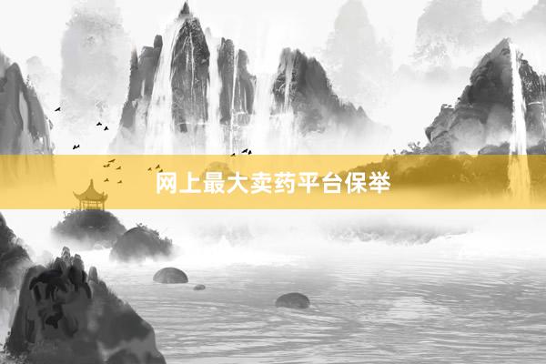 网上最大卖药平台保举